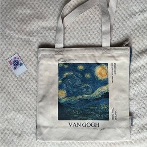“A Starry Night” by Van Gogh canvas tote bag ❣️